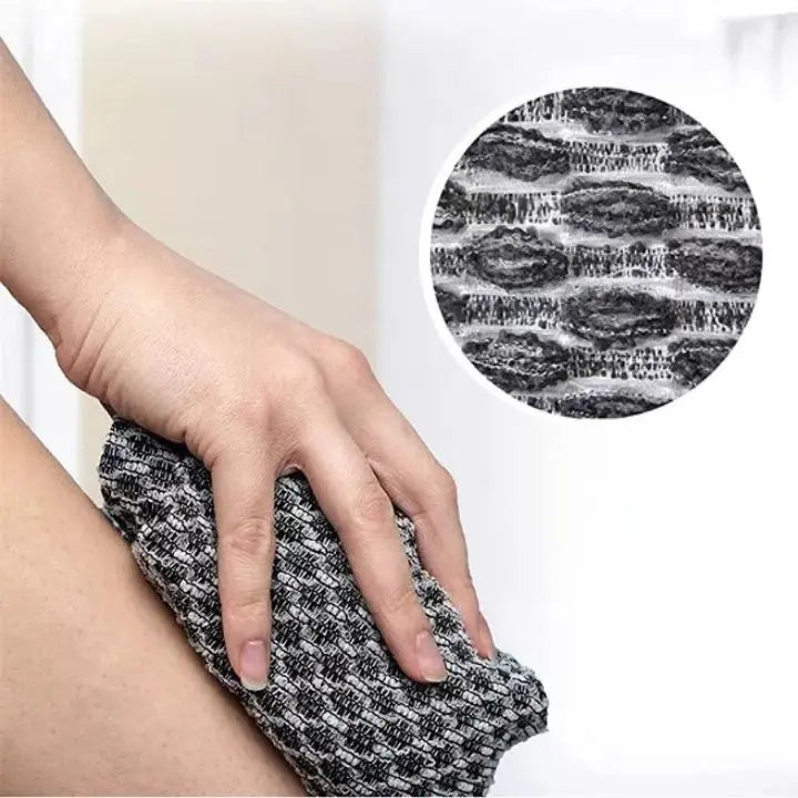 Gentle Exfoliating Shower Towel for Face and Body