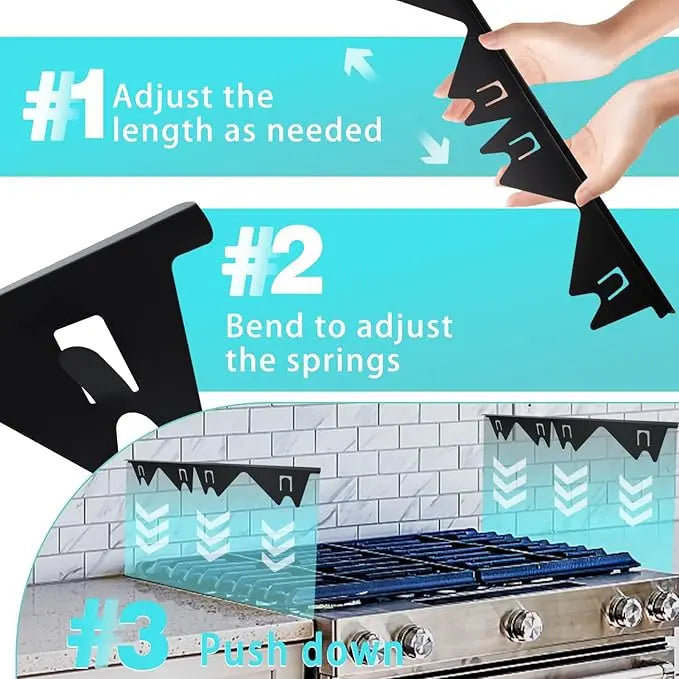 Easy Clean Stove Gap Filler Covers