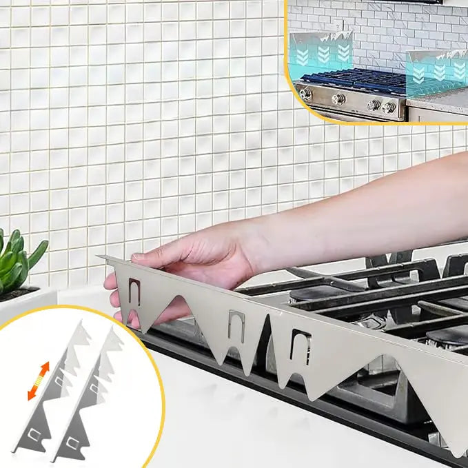 Easy Clean Stove Gap Filler Covers - Luxicro