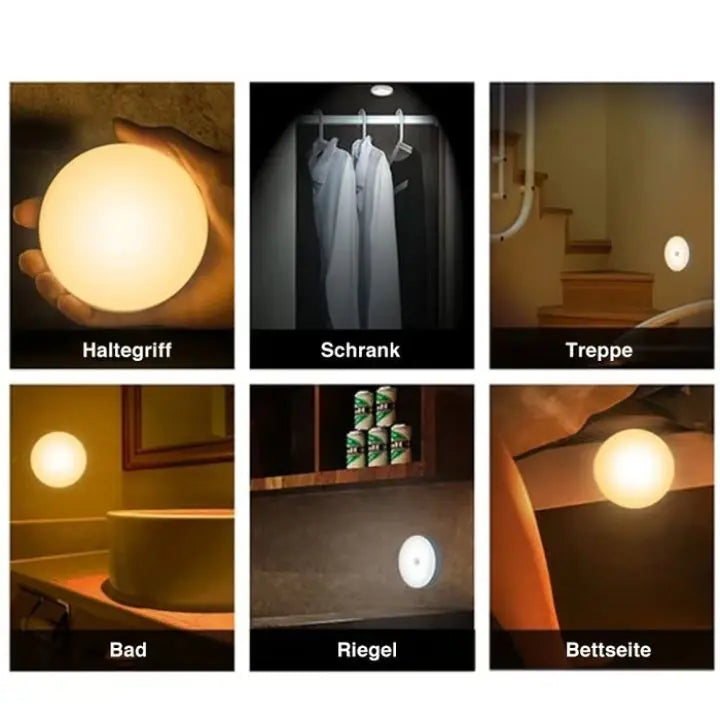 Plug in Motion Sensor LED Night Light with USB Charging