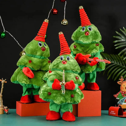 Colorful Twinkling Holiday Tree - Luxicro