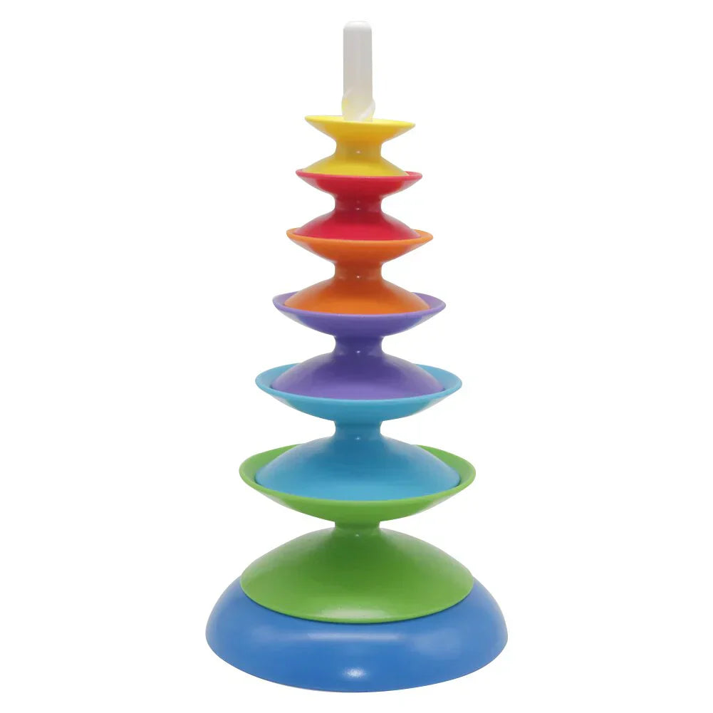 Vibrant Children's Wooden Block Toy