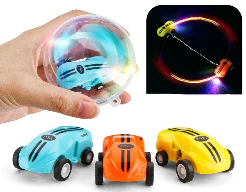 Fast LED RC Stunt Car with Magnets