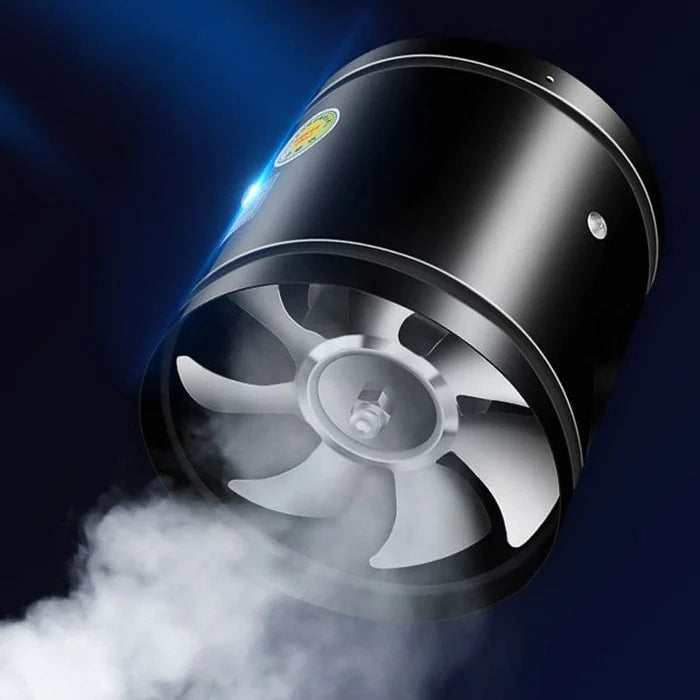 Silent Space Saving Wall Fan for Home Use - Luxicro