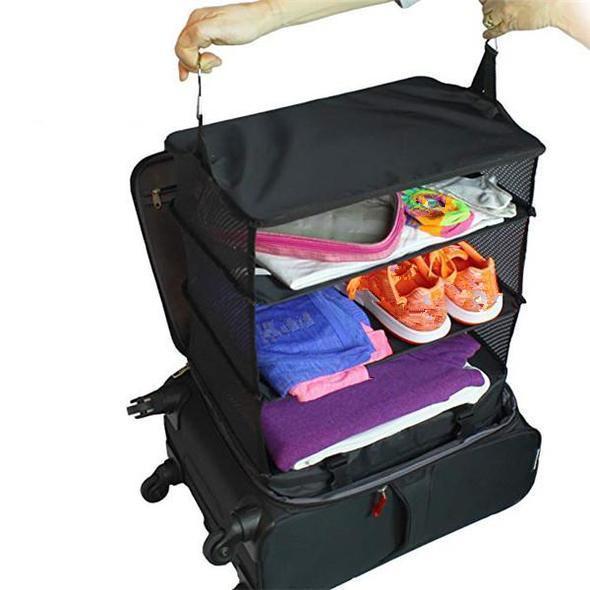 Large 3 Tier Closet Organizer Bag - Luxicro