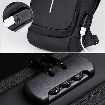 Waterproof USB Sling Daypack