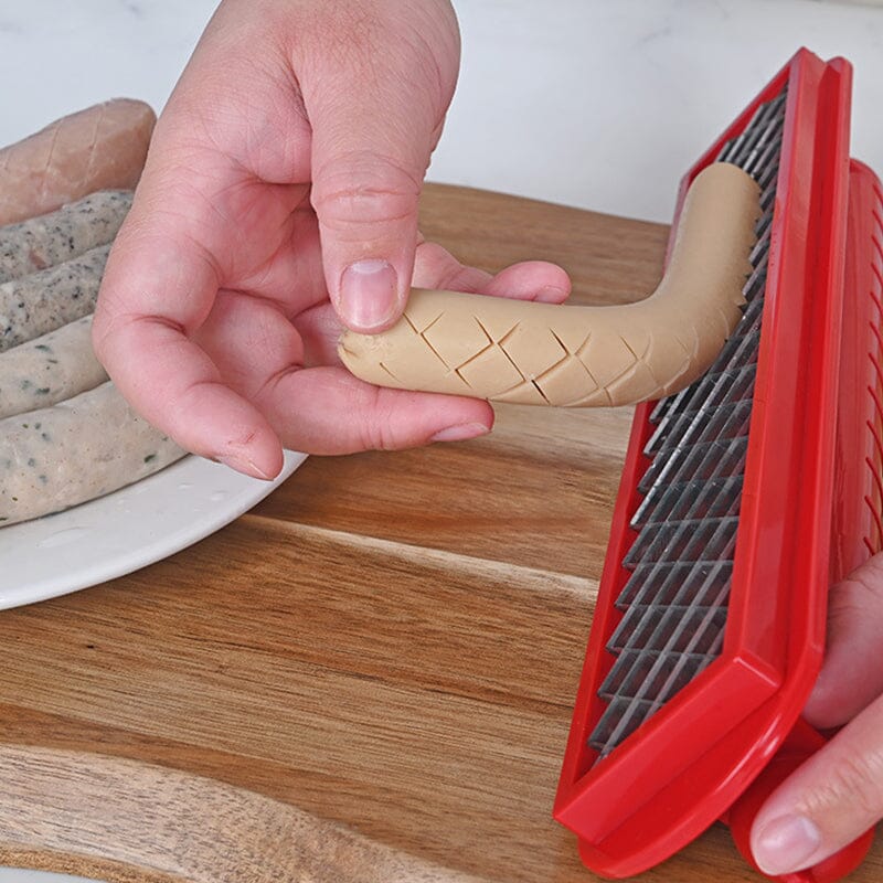 Fast Simple Hot Dog Cutter Device