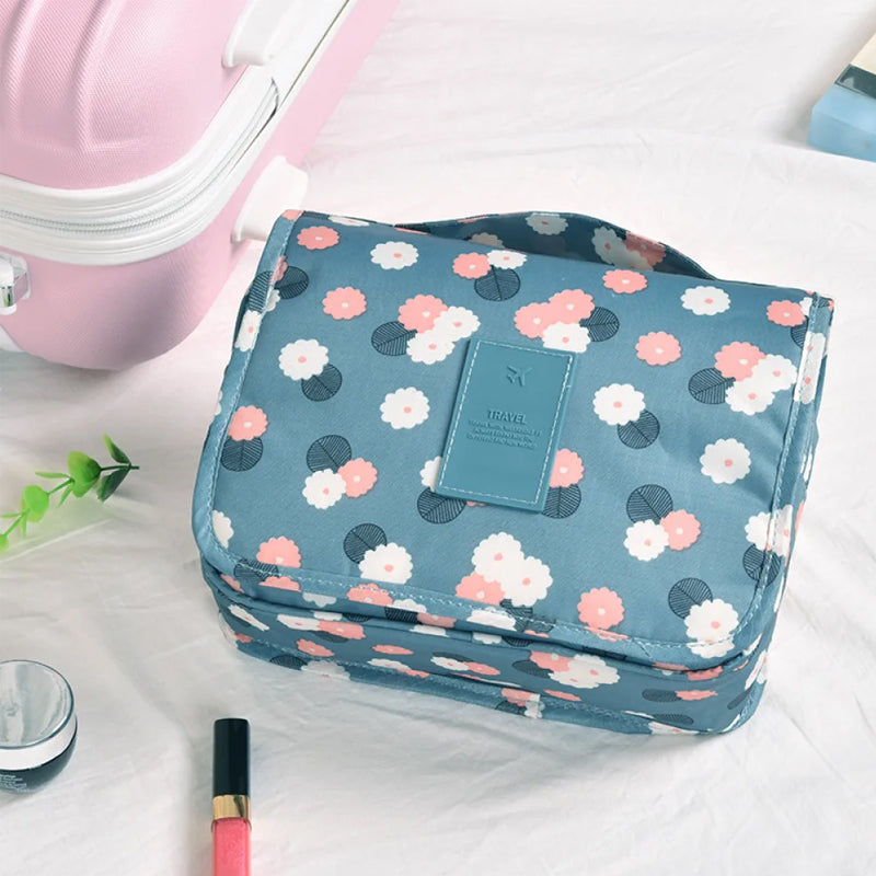 Portable Folding Toiletry Bag