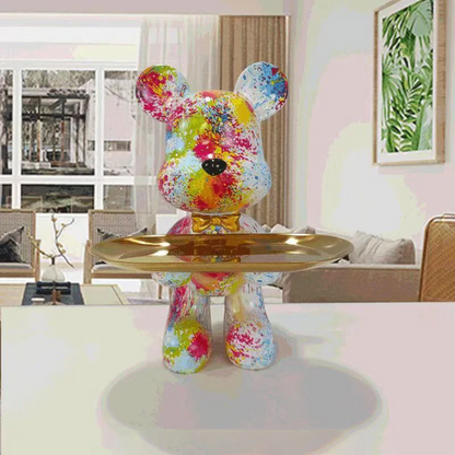 City Style Bear Collectible Statue - Luxicro