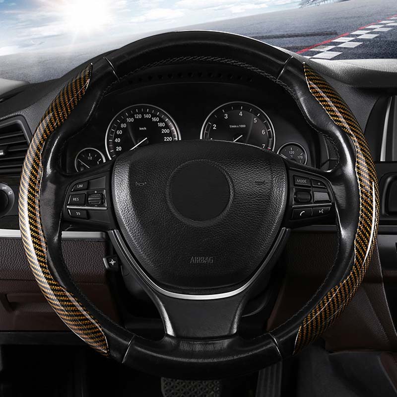 Premium Grip Car Steering Wheel Cover