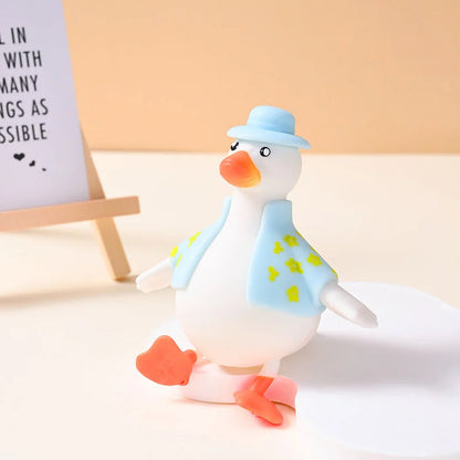 Comical Quacking Rubber Duck Stress Ball
