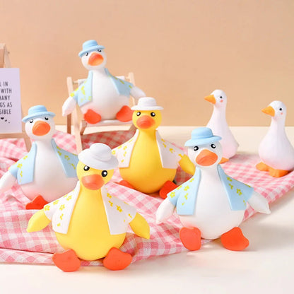 Comical Quacking Rubber Duck Stress Ball