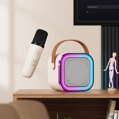 Portable Wireless Karaoke Machine with Microphones