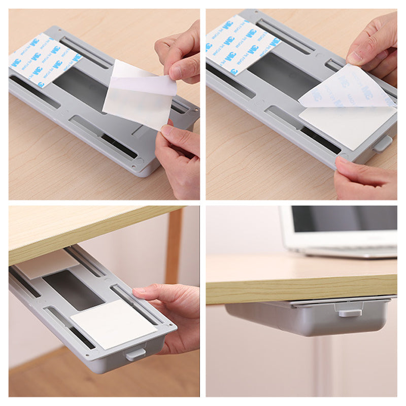 Compact Under Desk Storage Organizer