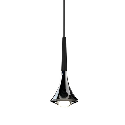 Modern Chrome Hanging Pendant Lamp - Luxicro