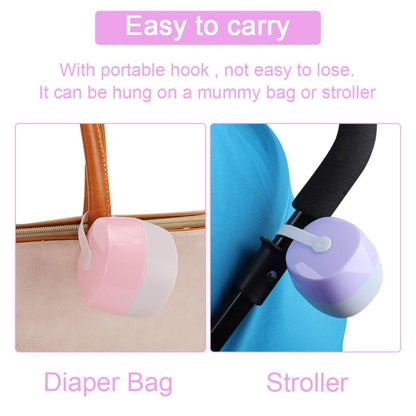 Baby Pacifier Holder with Secure Closure