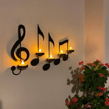 Decorative Music Theme Candle Stand