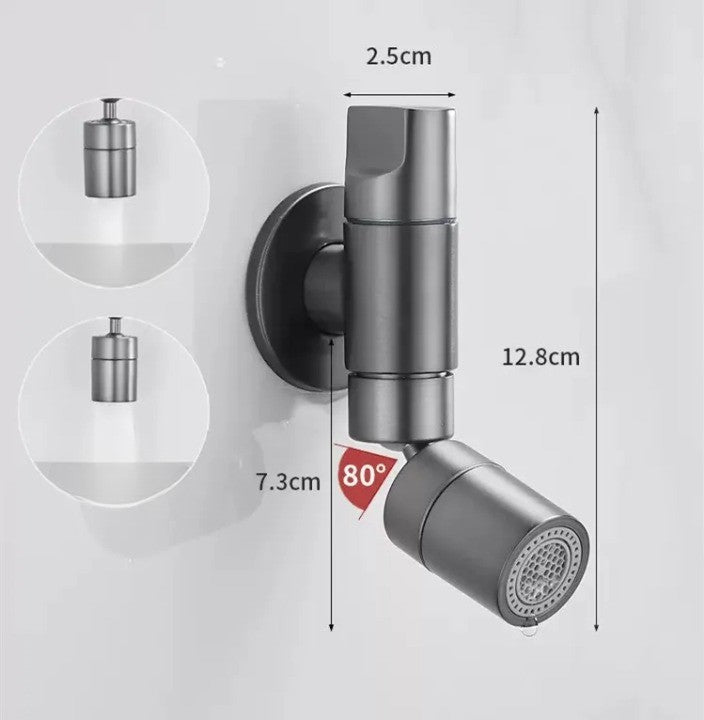 Easy Install 360 Degree Kitchen Faucet - Luxicro
