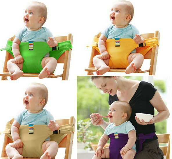 Safe Infant Dining Chair Strap - Padded and Adjustable