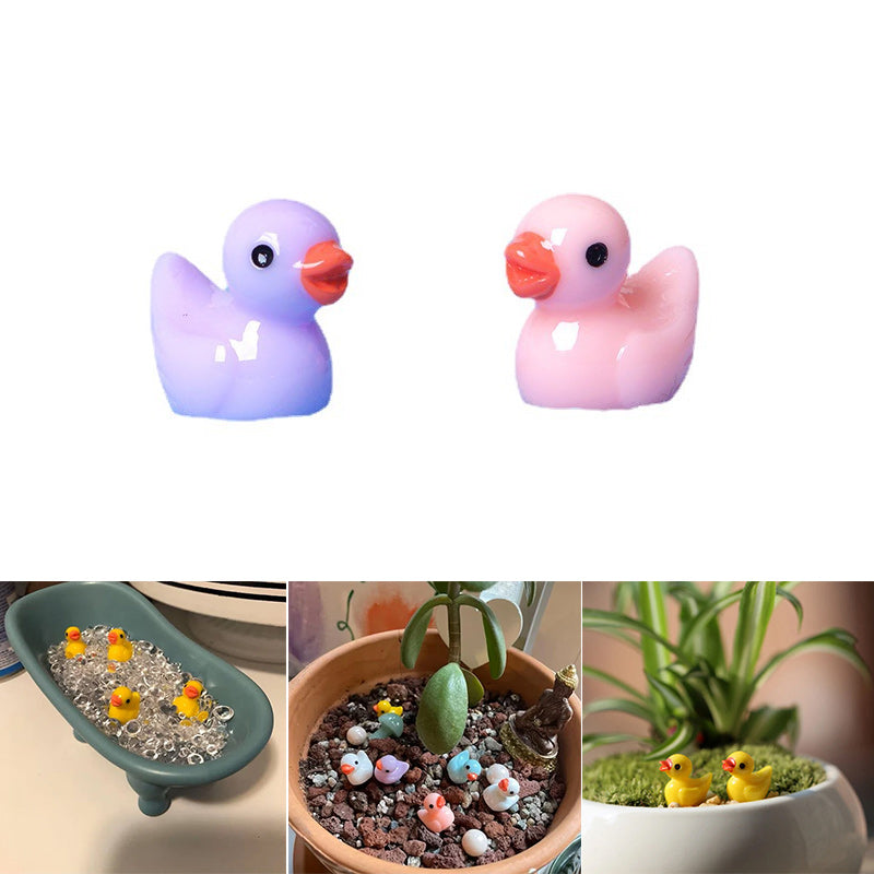 Cute Miniature Rubber Duck Decoration - Luxicro