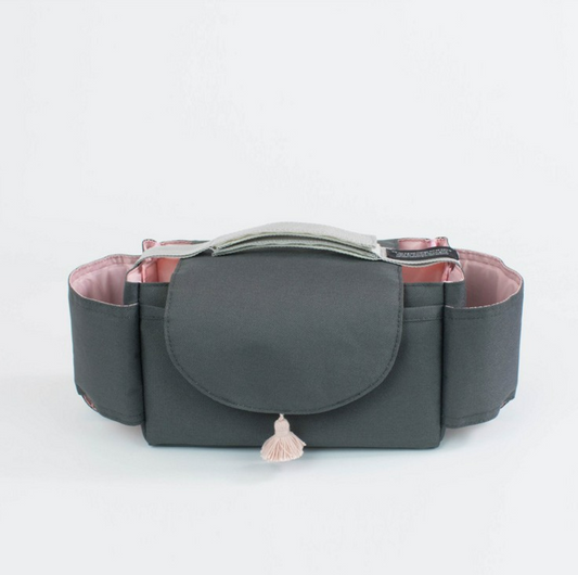 Convenient Stroller Storage Bag with Thermal Cup Pocket - Luxicro