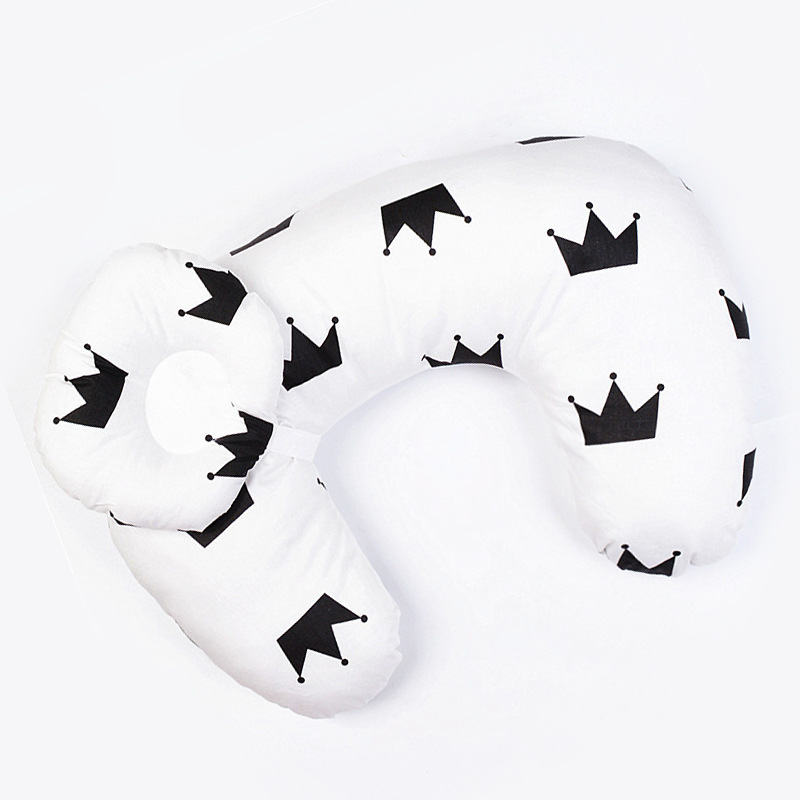 Soft Breastfeeding Pillow for New Moms and Babies - Luxicro