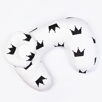 Soft Breastfeeding Pillow for New Moms and Babies - Luxicro