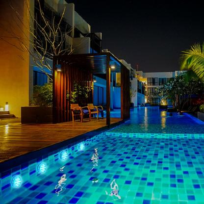 Bright Wireless RGB Pool Lamp with Remote Control