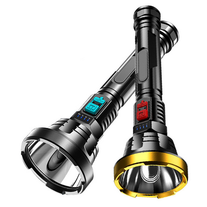 Bright 90000LM Rechargeable LED Torch with USB Charger