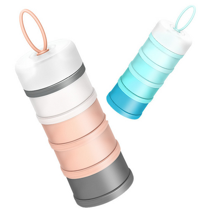 Baby Food Dispenser - Compact Snack Box & Storage
