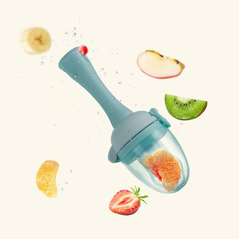 Soft Baby Teether and Food Feeder Set