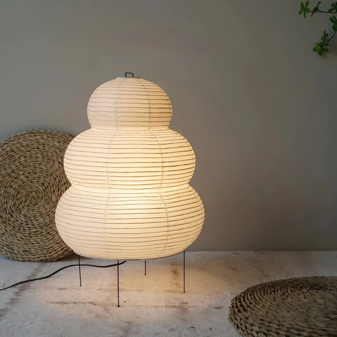 Traditional Asian Rice Paper Table Lamp - Luxicro