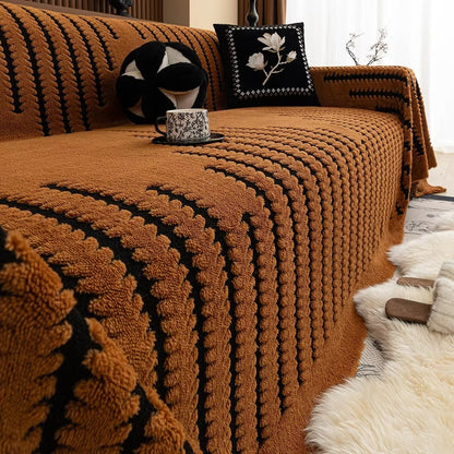 Luxury Velvet Upholstery Sofa Cover