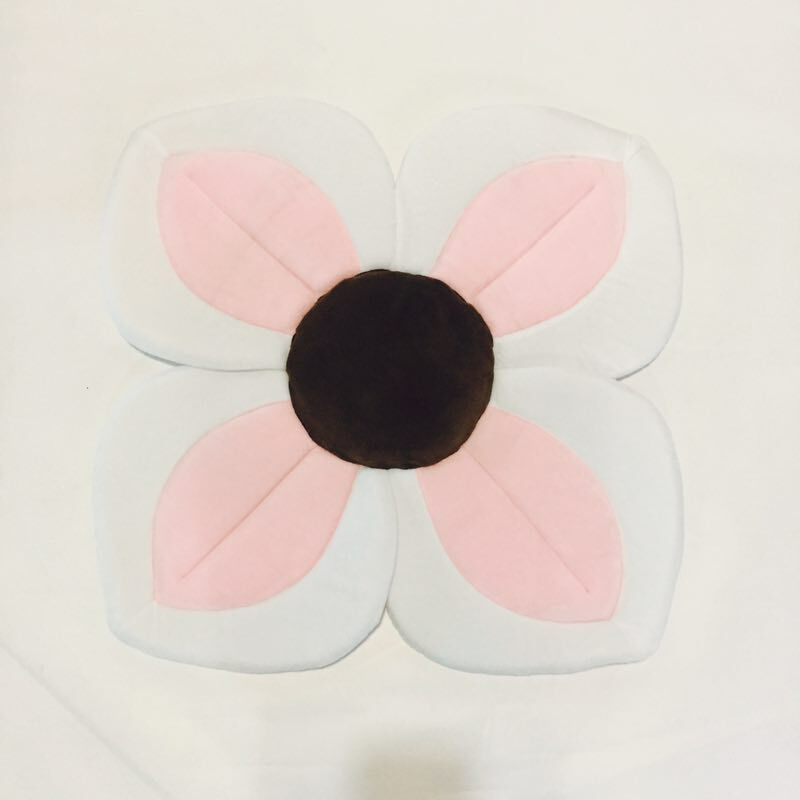 Cushy Flower Baby Bath Mat - Anti Slip Shower Pad
