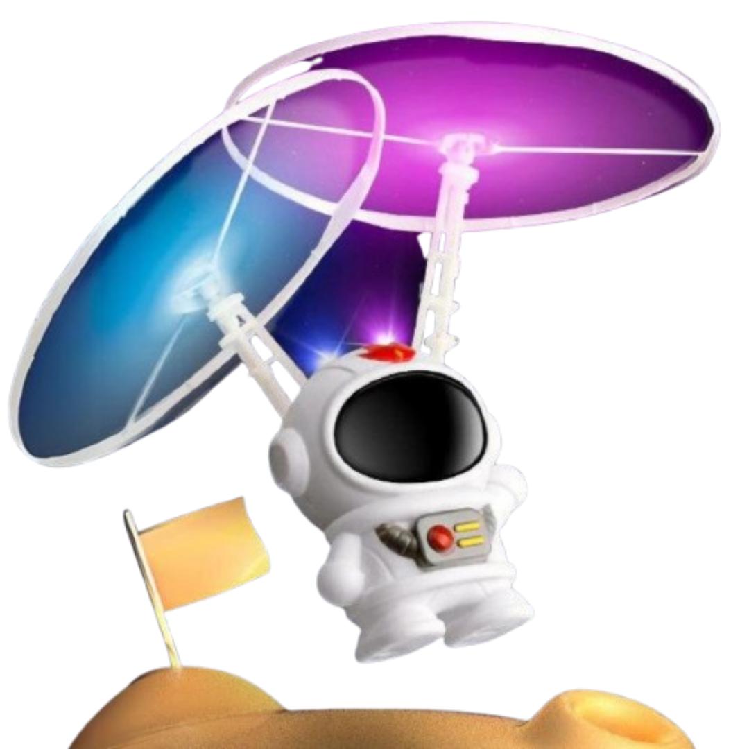 Colorful Spinning LED Space Astronaut Toy