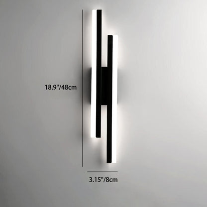 Slim LED Dimmer Wall Lamp