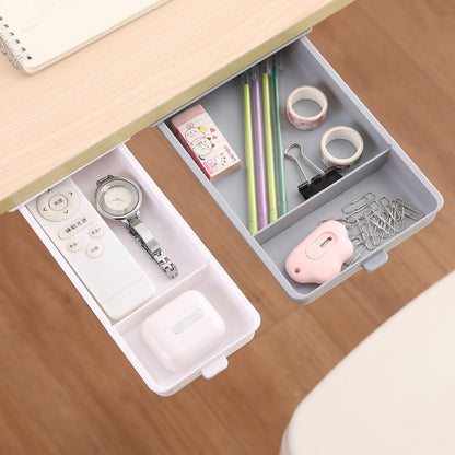 Compact Under Desk Storage Organizer - Luxicro