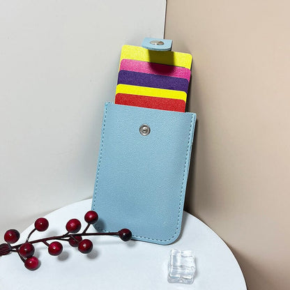 Slim Leather Passport Wallet Case