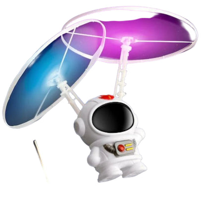 Colorful Spinning LED Space Astronaut Toy