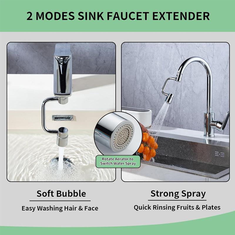 Adjustable Water Saving Faucet Spray Nozzle