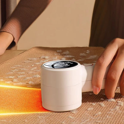Compact Rechargeable Lint Remover with LED Display
