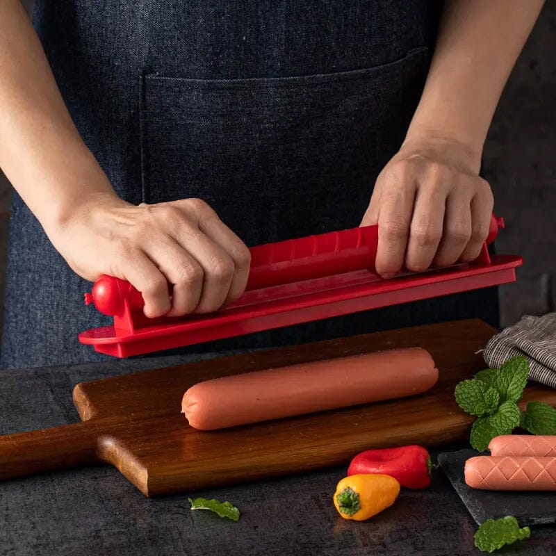 Fast Simple Hot Dog Cutter Device