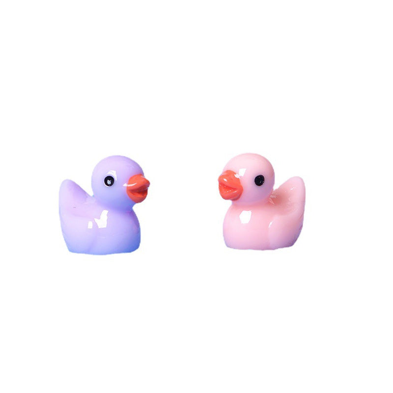 Cute Miniature Rubber Duck Decoration