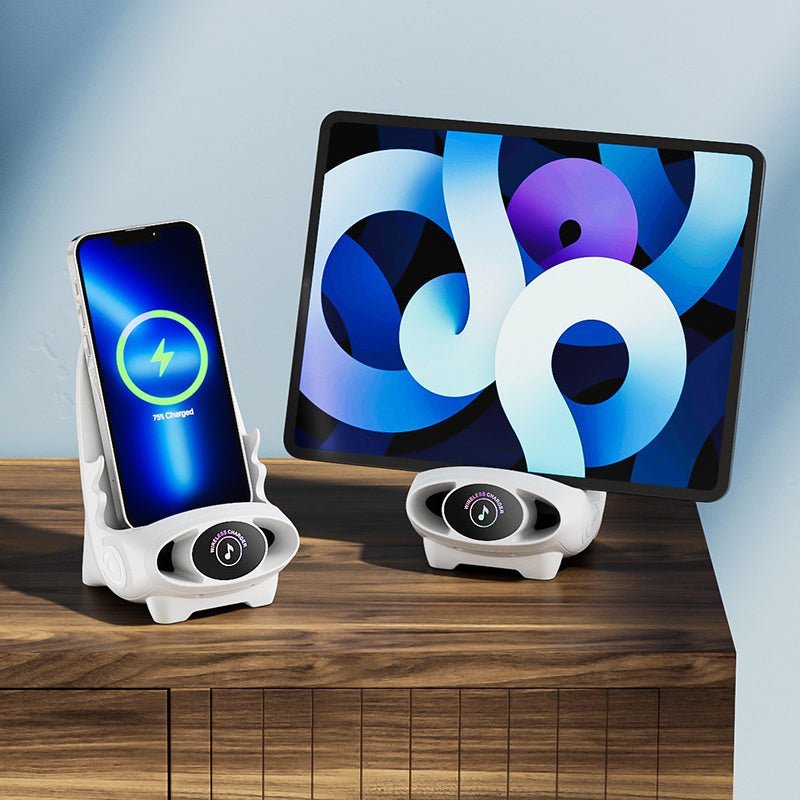 Portable Phone Holder with Quick Charge and Slim Design