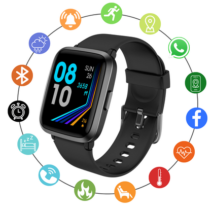 Accurate Blood Pressure Tracker Smart Watch