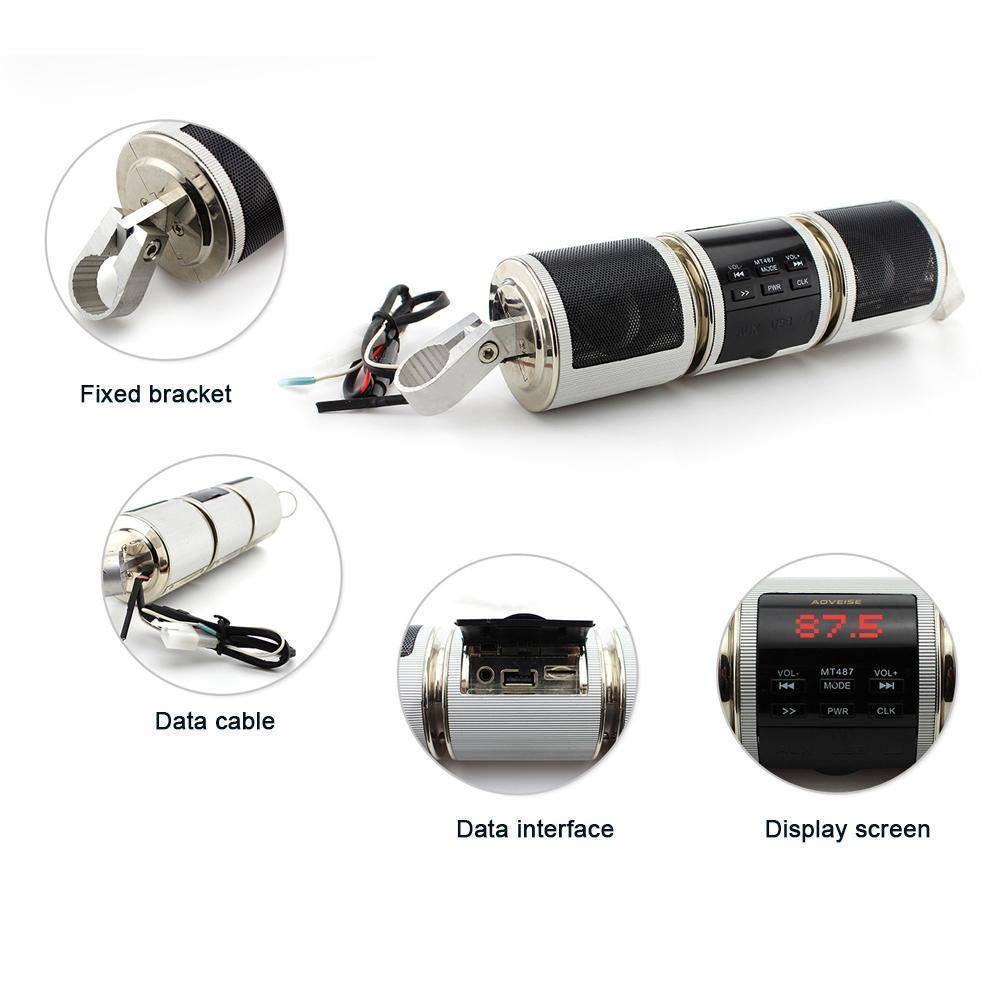 Durable Wireless Bike Speaker Bar Attachment - Luxicro