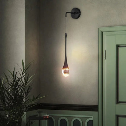 Stylish Glass Pendant Wall Light