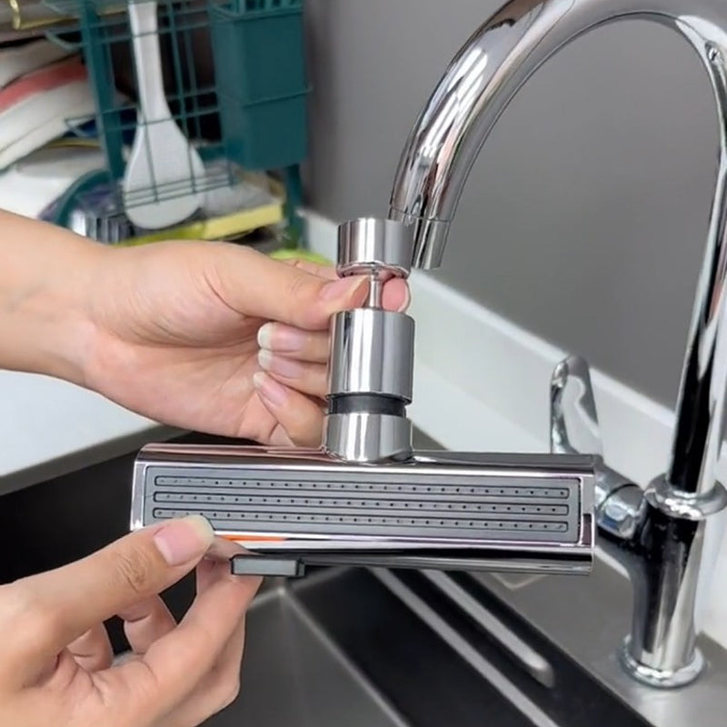 Contemporary Chrome Kitchen Faucet - Luxicro