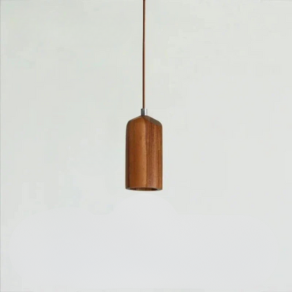 Farmhouse Style Wood LED Pendant Light - Luxicro
