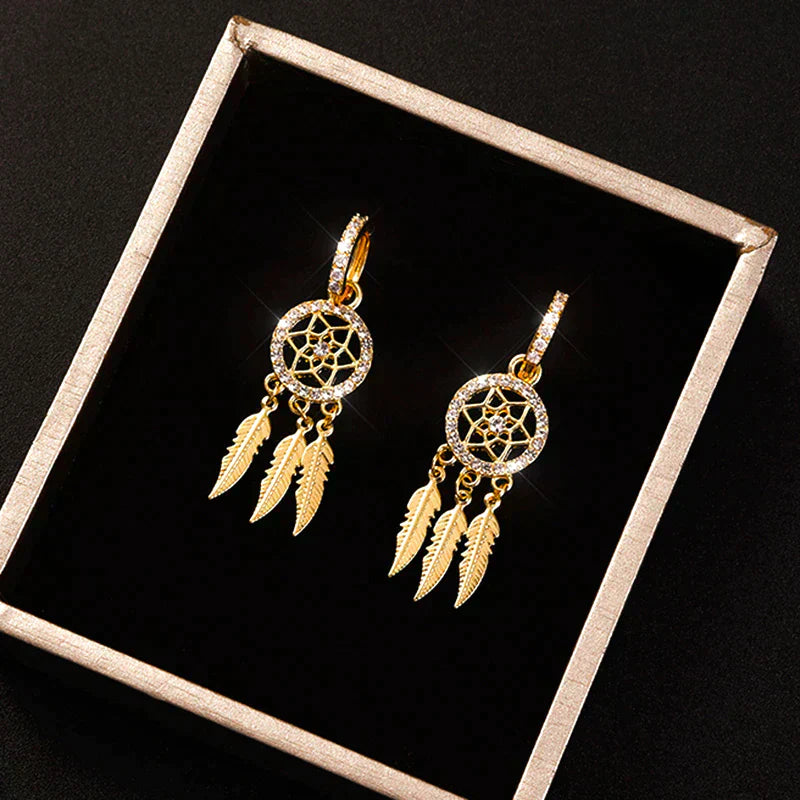 Classic 14k Gold Button Earrings - Luxicro